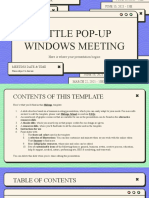 Little Pop-Up Windows Meeting by Slidesgo
