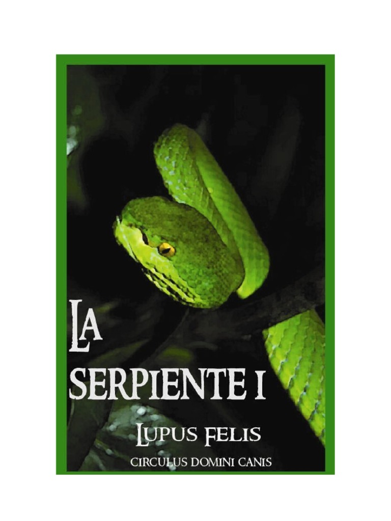 La Serpiente Libro - Primera Parte | PDF | Meme | Naturaleza