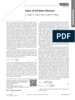 On-Demand Separation of Oil-Water Mixtures