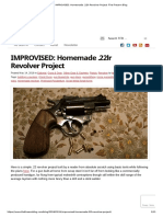 IMPROVISED - Homemade .22lr Revolver Project