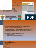 Prediksi Keberhasilan Induksi Persalinan dengan Skoring Manipal USG TVS