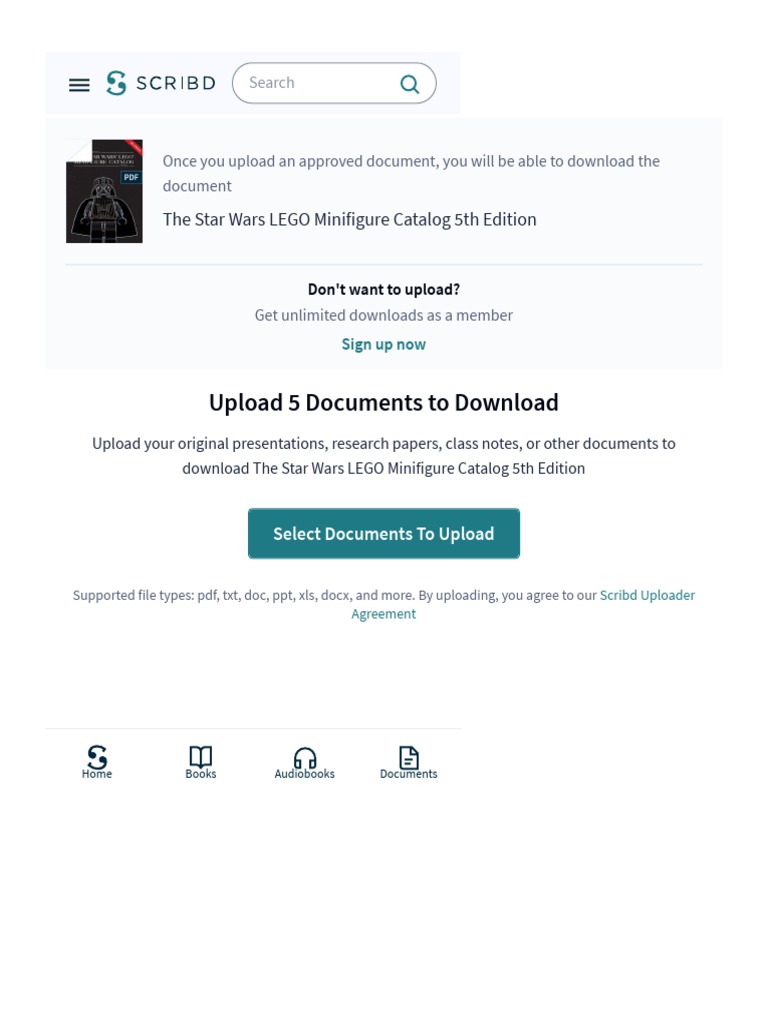 Upload 5 Documents To Download: The Star Wars LEGO Minifigure Catalog ...