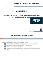 Chapter 2 Accounting Elements and Accounting Equation