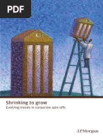 Shrinking To Grow: Evolving Trends in Corporate Spin-Offs