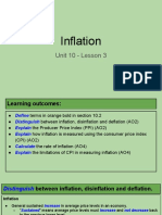 unit 10 - lesson 3 - inflation