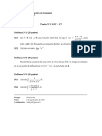 Certamen 1 - Cálculo Integral y Series (2006-2)
