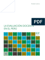 Ricardo Cuenca (2020) - La Evaluación Docente en El Perú