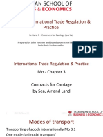 BFA603 International Trade Regulation & Practice