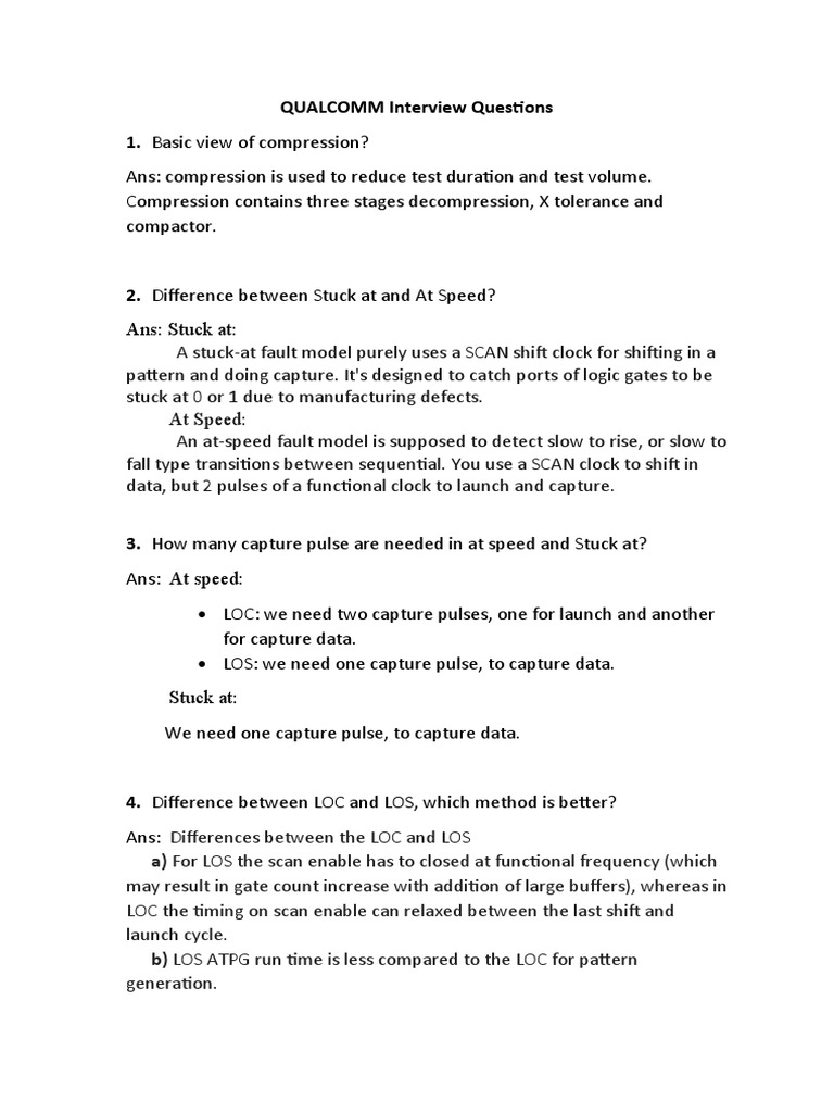 Interview Questions 1. Basic View of Compression? PDF