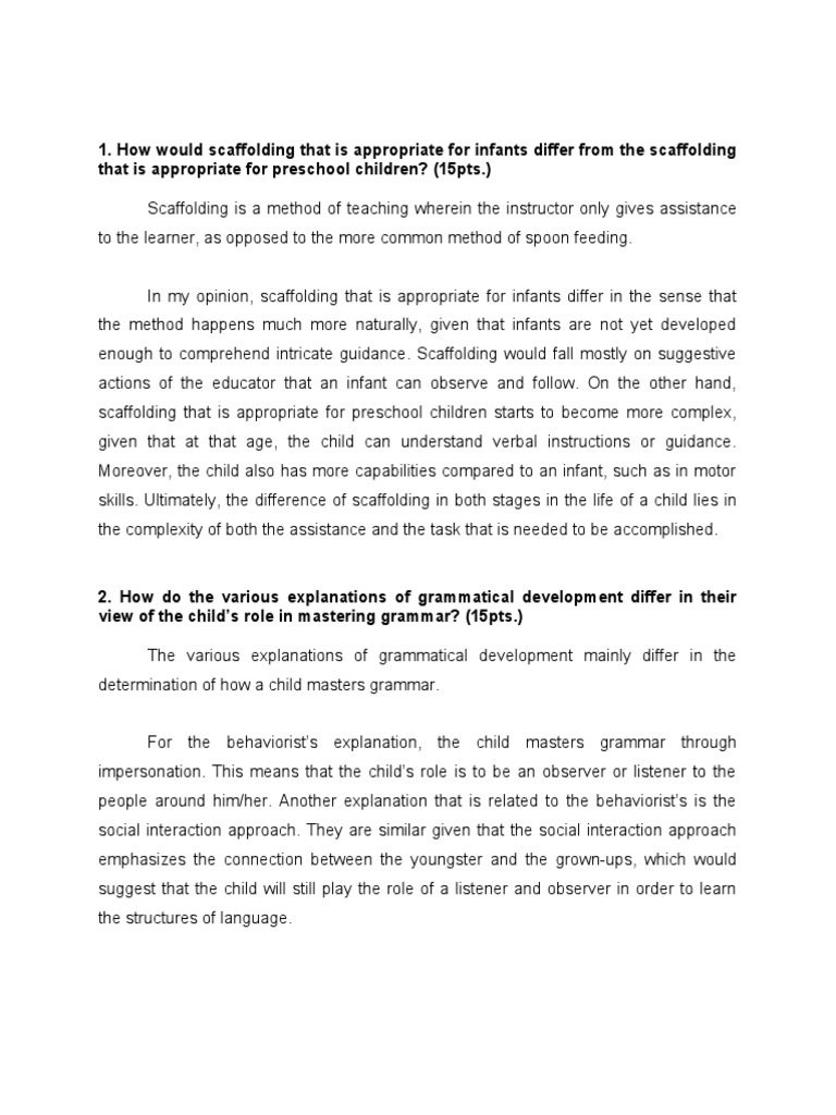 Scaffolding PDF Applied Psychology Communication