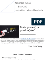 Communicationhandouts