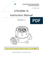 GTD2000-Tx Instruction Manual: Revision: 1