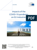 Impacts of The COVID - 19 On EU Industries (ENG)