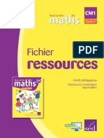 math cm1 fichier ressources