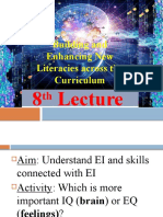 8th Lecture Emotional Intelligence