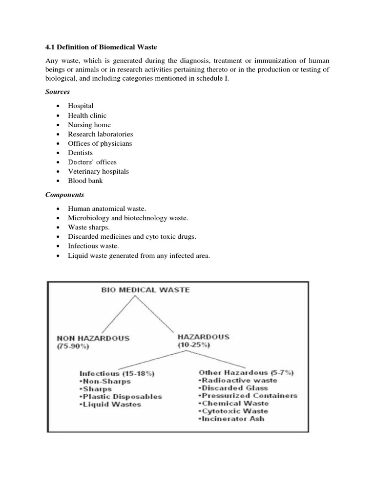 Biomedical Waste Management Guide | PDF | Waste Management | Waste