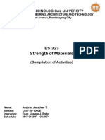 ES 323 Strength of Materials: Rizal Technological University