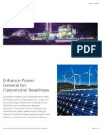 Enhance Power Generation Operational Readiness