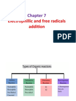 Electrophillic and Free Radicals Addition