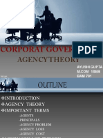 Agency Theory: Corporat Governance