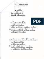 Alegre La Mañana 413 - Salmo de La Creacion - Del Al Señor Sus Alabanzas - Acordes