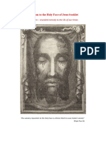 Devotion To The Holy Face of Jesus Booklet