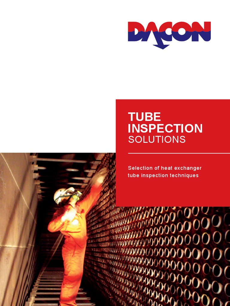 Heat Exchanger Tube Inspection Methods | PDF | Inductor | Vacuum Tube
