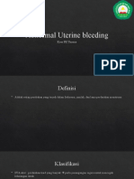 Abnormal Uterine Bleeding