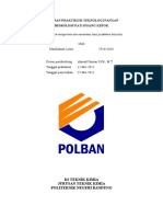 Laporan Praktikum Teknologi Pangan Reaksi Hidrolisis - Maulidasari - 191411016