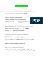 Asset Accounting: 24-08-2015 Step1: Copy Reference Chart of Depreciation/depreciation Areas (Use The Path)