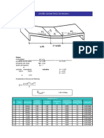 Diseño geométrico badén trapezoidal 8.5m