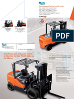 Pneumatic and Cushion Forklift Trucks