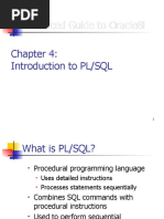 Intro PLSQL