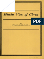 Swami Akhilananda - Hindu View of Christ
