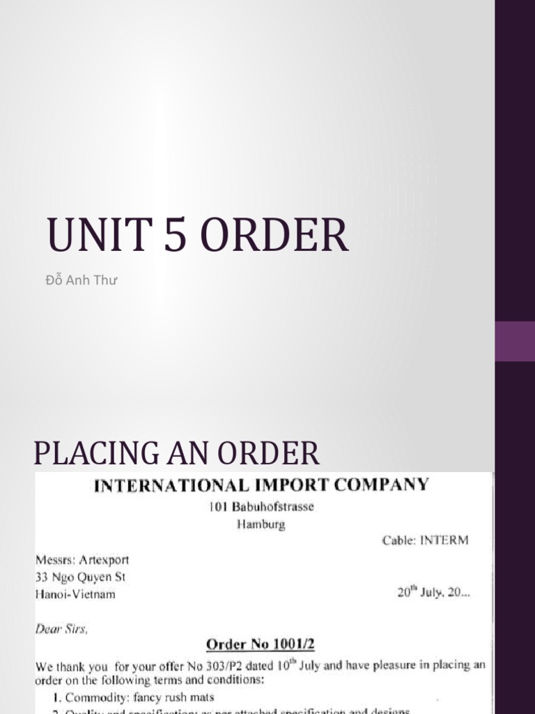 Multi-Purpose Tractors Order Details | PDF | Ho Chi Minh City | Trade