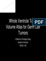 Whole Ventricle Target Volume Atlas For Germ Cell Tumors: Children's Oncology Group Guide For Protocol ACNS 1123