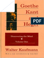 Discovering the Mind, Vol 1_ Goethe, Kant, And Hegel