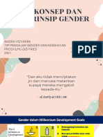 K-1 Prinsip dan konsep Gender