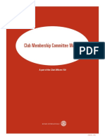  CIT ALUMNI Membership Committee Manual