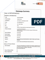 Apollo discharge summary