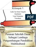 Pendidikan Multikultural di Sekolah Dasar