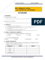 Actividad 8 - Los Lentes Del Optimismo