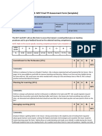 MST Final TP Assessment Form