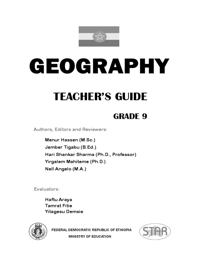 Geography Teacher'S Guide PDF Geography Map