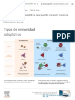 Tipos de inmunidad adaptativa, la respuesta 'mutante' contra la infección