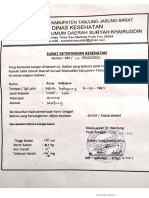 Surat Sehat Ade Ikroma