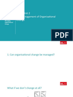 MOC - SU02 - Lecture - The Management of Organisational Change