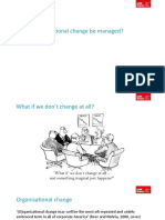 MOC - SU02 - Lecture - 1 - Can Organisational Change Be Managed