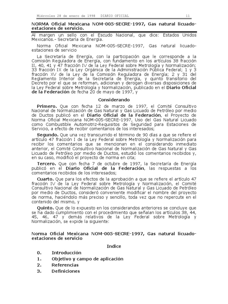 Normativa sobre Gas Natural Licuado | PDF | Gas natural licuado | Tanques