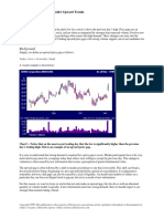 Using Up Gaps to Anticipate Upward Price Moves